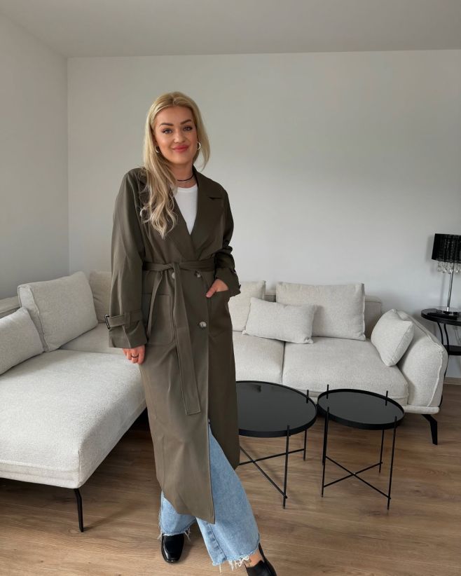 N E W collection… trenčkot LAKERTA v dvoch odtieňoch 👌 . . . #newcollection #trençkot #stylish #style #outfits #woman...